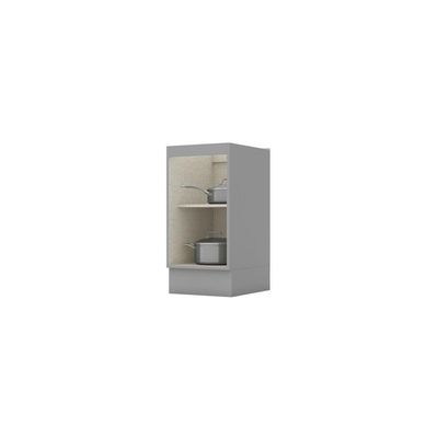 Balcão De Cozinha 40 Cm Amy Casa 812 Cinza