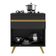 Balcão Cozinha Para Cooktop 70cm 1 Porta 1 Gaveta Veneza Multimóveis V3706 Preto/dourado
