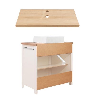 Gabinete Armário Banheiro Ditália Bn-04 Branco