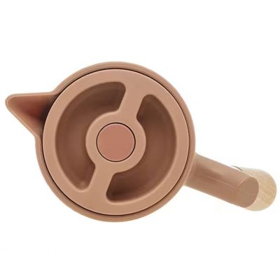 Garrafa Térmica Wolff Com Cabo Madeira Nórdica 1L Nude