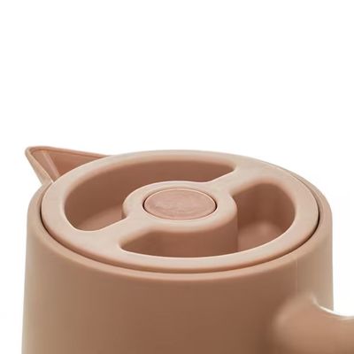 Garrafa Térmica Wolff Com Cabo Madeira Nórdica 1L Nude