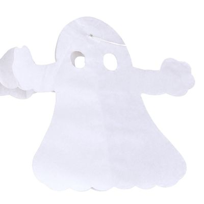 Corrente de Papel 3m Fantasma Halloween Play&Fun