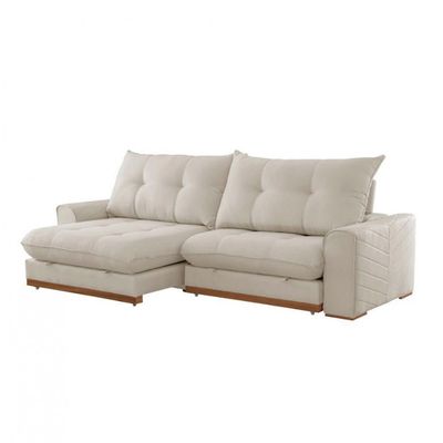 Sofá Argo Linho 02 Módulos 80 Cm B25cm Meu Sofá Online A302 Linho Branco