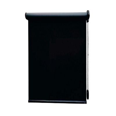 Persiana Rolo Blackout Pinpoint Preta - 1,40m X 2,80m
