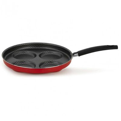 Frigideira Para Ovos Multiflon Gourmet Com Revestimento Antiaderente Ultra 7 26 cm Vermelho