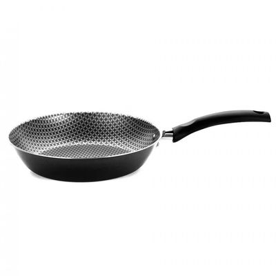 Frigideira Multiflon Essencial com Revestimento Antiaderente Ultra 7 - 24 cm Preto