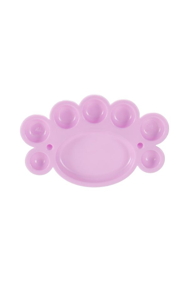 Godê Plástico 15x10cm com 8 Cavidades Rosa