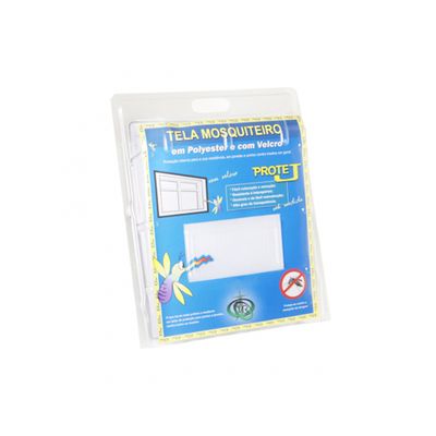 Tela P/Janela C/Velcro Br 1,25X1,25 402/Prot.P