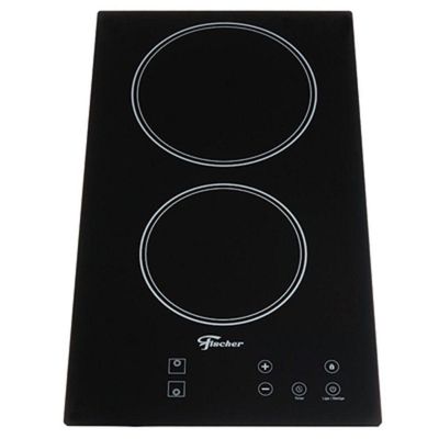Fogão Cooktop Fischer 2 Bocas Elétrico Mesa Vitrocerâmica Touch 220v 30004-73474 220V