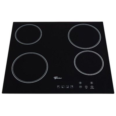 Fogão Cooktop Fischer 4 Queimadores Elétrico Mesa Vitrocerâmica 30006-73476 220v 220V