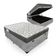 Cama Box Baú Casal Suede + Colchão De Espuma D33 - Sereneprime - 138cm cinza