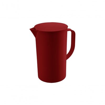 Jarra Com Tampa Casual 19,2 X 13,5 X 22,4 Cm 2l Vermelho Bold Coza