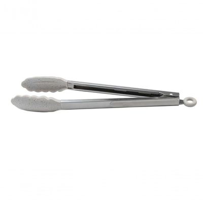 Pegador Universal Inox Com Silicone 34 Cm Cor Vanilla Linha Flex Brinox Vanilla