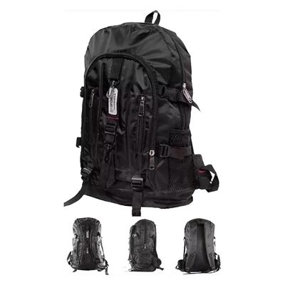 MOCHILA ESPORTIVA 50L A PROVA D´ÁGUA MULTIFUNCIONAL IMPERMEÁVEL MOTOQUEIRO VIAGENS ESCOLAR Único / Preto
