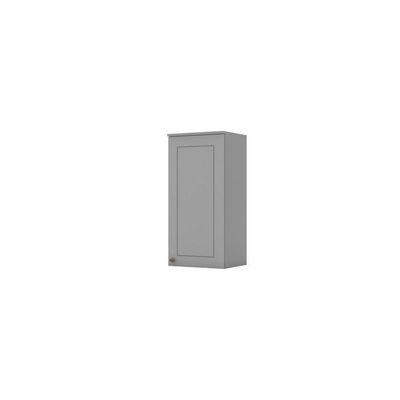 Armário Aéreo De Cozinha 40 Cm Amy Casa 812 Cinza