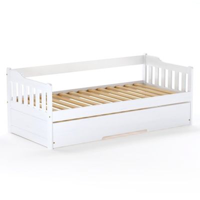 Bicama Infantil Madeira Maciça Branco