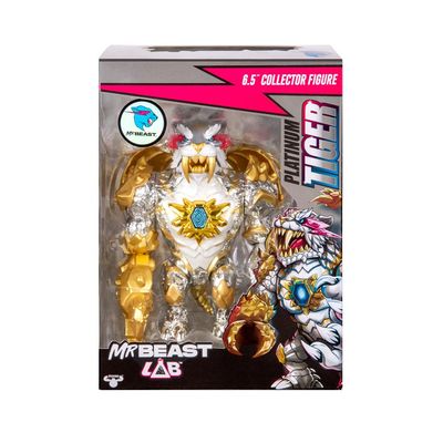 Boneco Colecionável 16cm MrBeast Lab - Tigre