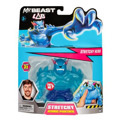 Boneco Colecionável Elástico Goo Jit Zu MrBeast Lab - Pantera Icônica