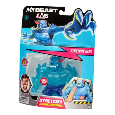 Boneco Colecionável Elástico Goo Jit Zu MrBeast Lab - Pantera Icônica