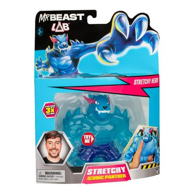 Boneco Colecionável Elástico Goo Jit Zu MrBeast Lab - Pantera Icônica