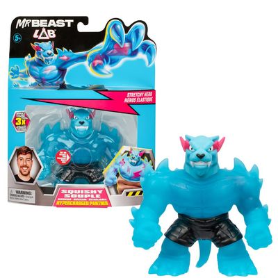 Boneco Colecionável Elástico Goo Jit Zu MrBeast Lab - Pantera Hiper Carregada