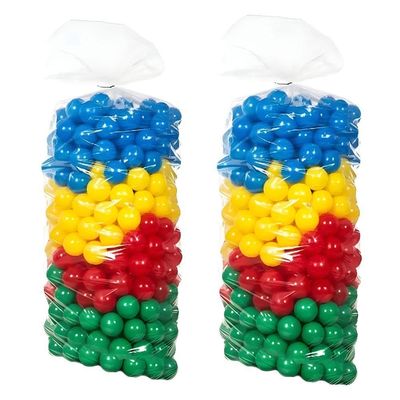 Kit Infantil Piscina De Bolinhas 2,00m Oitavada Octogonal + 1000 Unidades Bolinhas Coloridas