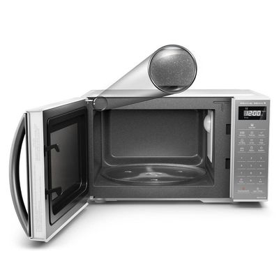 Micro-ondas Panasonic Tecnologia Pega Fácil 21L Branco Espelhado - ST27LWRU 110V