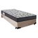 Cama Box Solteiro Suede + Colchão De Espuma D33 - Sereneprime - 88cm Bege