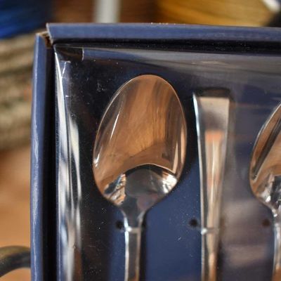 Conjunto 6 Colheres Para Chá Berna 14cm Aço Inox Wolff