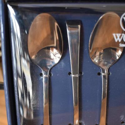 Conjunto 6 Colheres Para Chá Berna 14cm Aço Inox Wolff