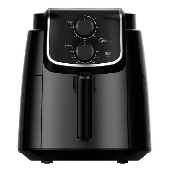 Fritadeira sem Óleo Midea Gourmetfry 4L FRB45P1/FRB45P2 Preto 110V