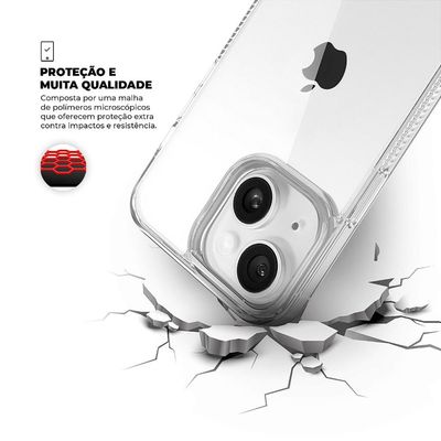 Kit Capa Anti-Slip  e Pelicula Defender Pro Privacidade para iPhone 15 - Gshield