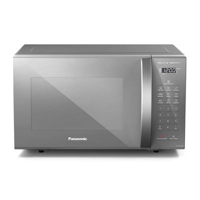 Micro-ondas Panasonic Dupla Refeição 27L Prata - ST55LMRU 110V