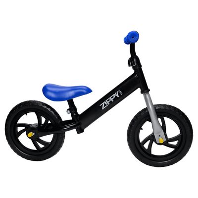 Bicicleta Sem Pedal De Equilibrio Infantil 2 Rodas Zippy Toys Bike De Passeio Para Criança Aro 12 Capacidade 25kg Azul