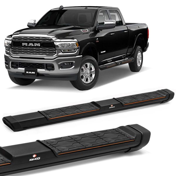 Estribo Lateral Dodge Ram 2500 2012 a 2022 Preto Keko My Road