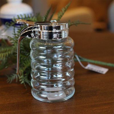 Meleira De Vidro Borossilicato Com Tampa Metal 150 Ml Lyor
