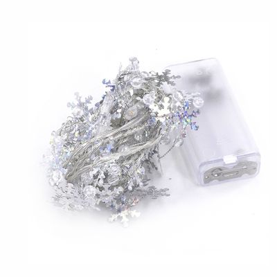 Cordão Luminoso Neve 1,5m com 10 Lâmpadas