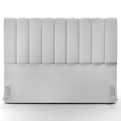 Cabeceira Cama Box Casal Queen 160 Cm Dália W01 Linho Cinza