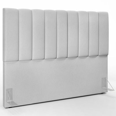 Cabeceira Cama Box Casal Queen 160 Cm Dália W01 Linho Cinza