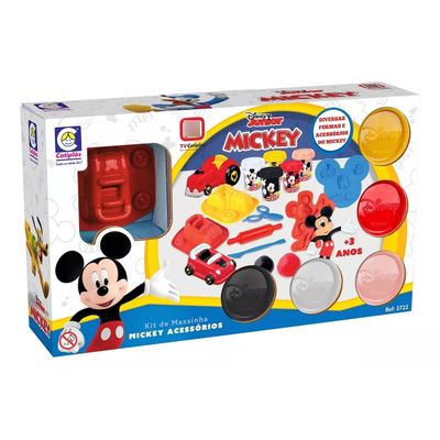 Massinha De Modelar Disney Junior Mickey Acessórios - Cotiplás 2722