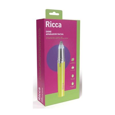Aparelho Aparador De Pelos Faciais A Pilha Shine Ricca
