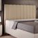 Cabeceira Cama Box Casal Queen 160 Cm Dália W01 Suede Bege