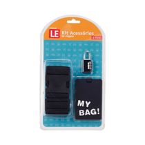 Kit de Acessórios de Viagem Le com 3 Peças