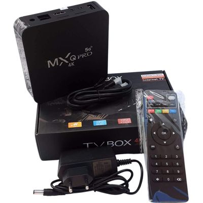 Tv Box MXQ Pro Qualidade 4K E Memória de 128Gb