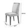 Sala De Jantar Mesa 120cm Mdf Vidro Canto Reto 4 Cadeiras