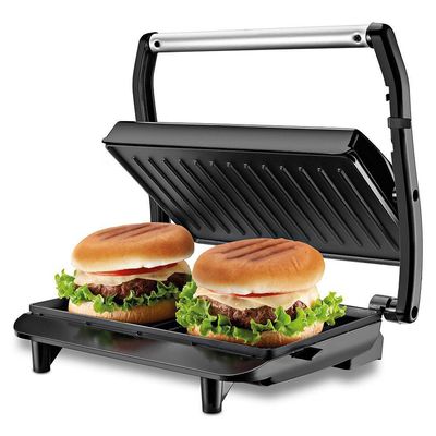Sanduicheira E Grill Mondial Press Antiaderente Preto-inox 127 V