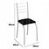 Conjunto De 4 Cadeiras Rio Liso Branco Assento Preto Lirio Teixeira Branco/preto