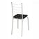 Conjunto De 4 Cadeiras Rio Liso Branco Assento Preto Lirio Teixeira Branco/preto