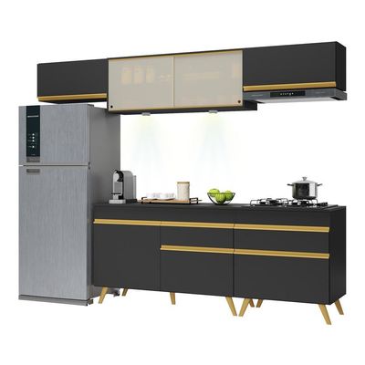 Cozinha Completa 5 Peças Com Leds Mp2033 Veneza Up
