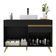 Gabinete Banheiro 2 Portas E 1 Gav Retrô 70cm Mp5025 Preto